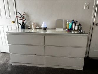 White dresser