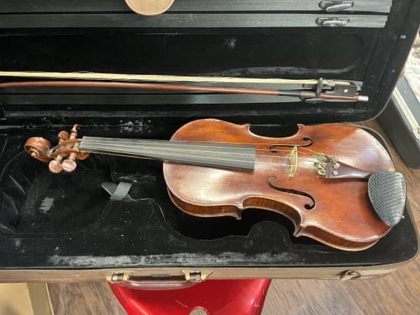 Giuseppe Antonio Rocca-4/4 Full Size Violin -Anno Domini 18 fecit Taurino w/ Bow & Case