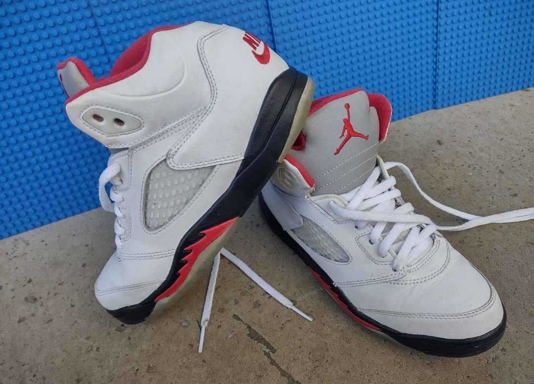 Air Jordan 5 Retro 'Fire Red' 2020 Size 3Y WMS 4