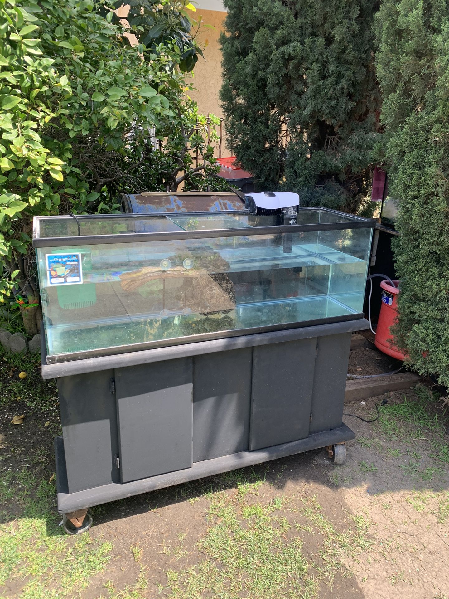 50 Gallon Fish Tank Aquarium and Stand