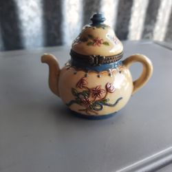Vintage Trinket Teapot