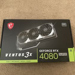 MSI RTX 4080 SUPER Ventus 3X – Like New, 4K Gaming Beast!