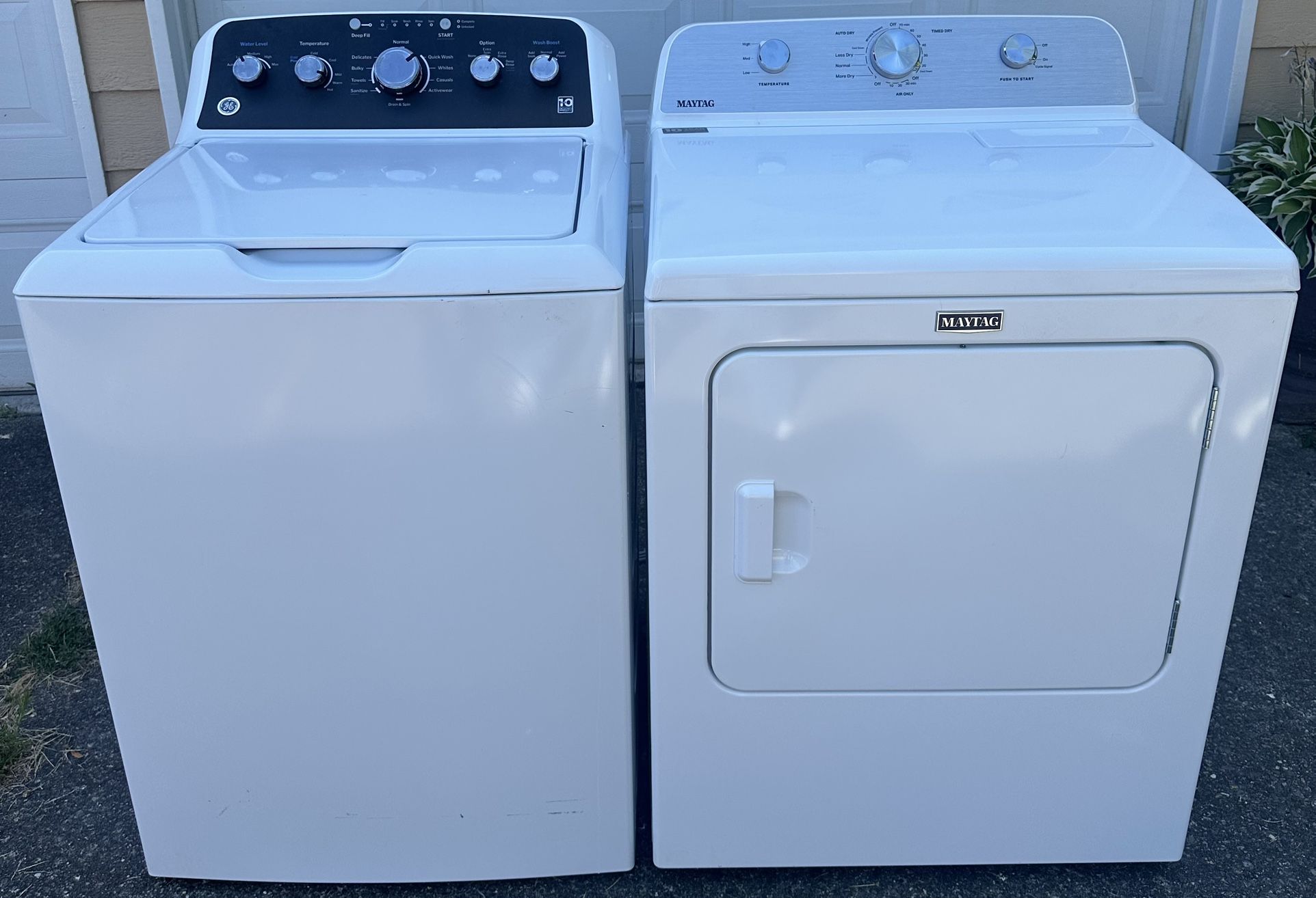 Washer And Dryer