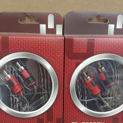 2 SET 20 FEET RCA JACK
