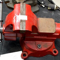 Vintage Wilton USA 656 Bench Vise 6" Jaw Swivel Base