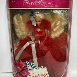 Happy Holidays Barbie 1988 Special Edition NIB
