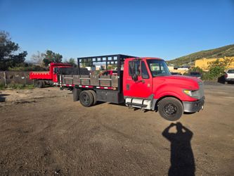 2012 International Terrastar  Flatbed with lift gate