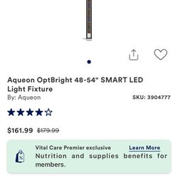 Aquarium LED Light 48”-52” Wide