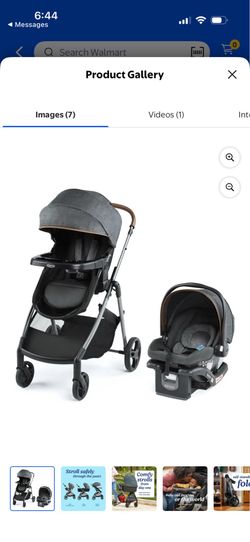 Graco Modes Trio Travel System, Hemlock, Black