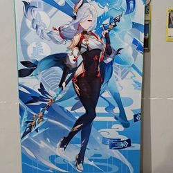 Genshin Scroll Poster Collectible