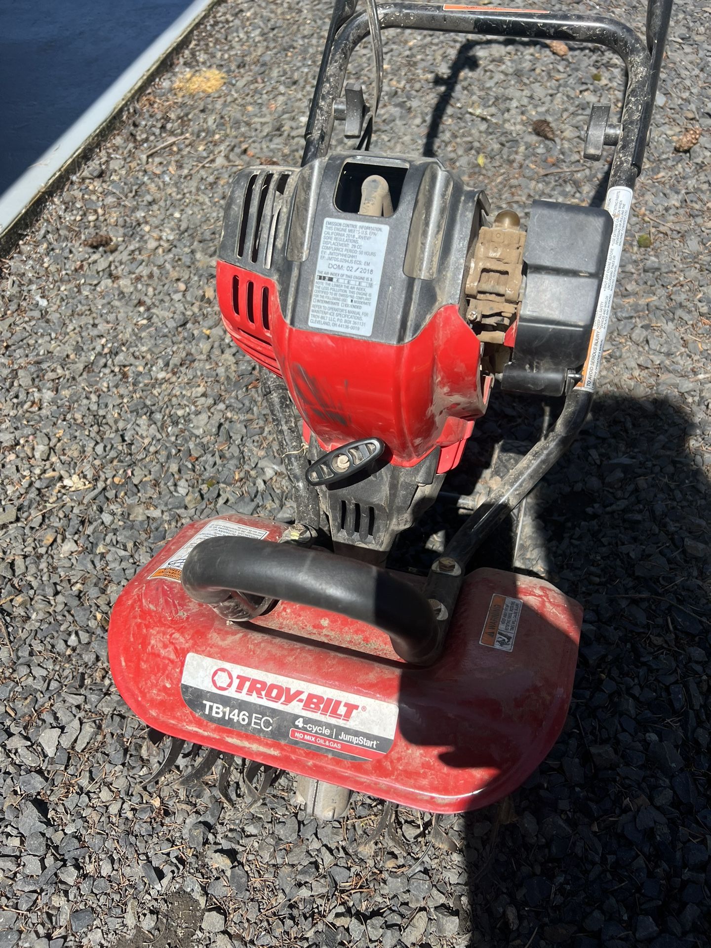 Cultivator Or Rototiller