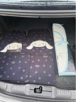 Cinnamoroll Floor mats and Windshield Cover