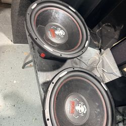 2-15” Subwoofers 2500 Watts Each 