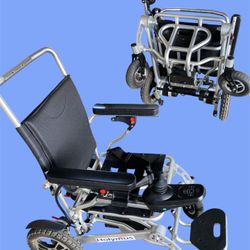 Holymus Lightweight Foldable Electric Wheelchair 