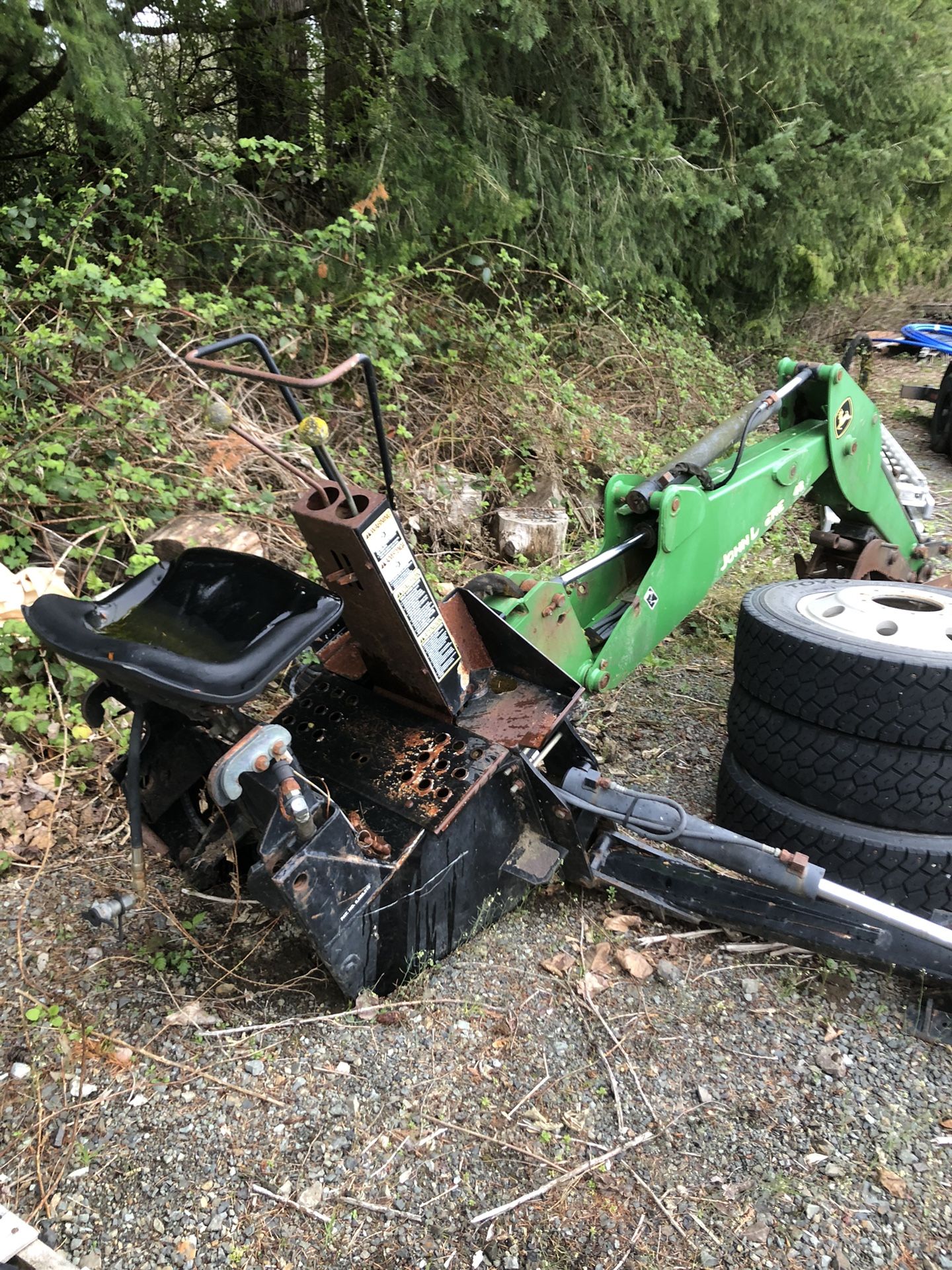 John Deere 48 Backhoe Attachment for Sale in Snohomish, WA OfferUp