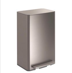KOHLER 13-Gallon Stainless Steel Step Trash Can. $69.99