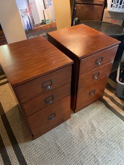 File cabinets