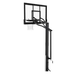 Spalding 60 inch Acrylic Screw Jack Portable Basketball Hoop System