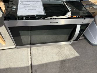 Stainless Steel Whirlpool Microwave