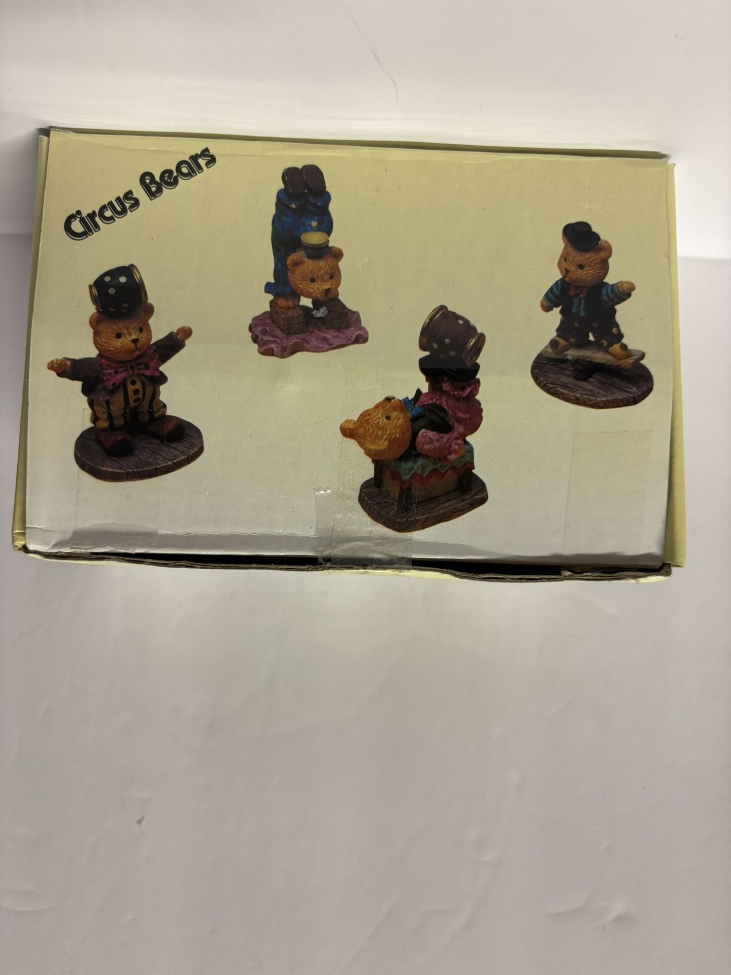 Circus Bear Set Of 4 Figurine
