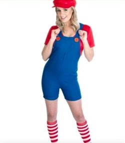 Women plumber costume