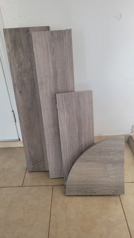 SET WALL MOUNTED SHELVING