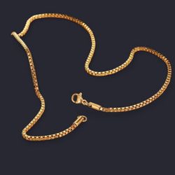 18 K Gold Plated Necklace 