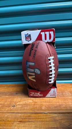 Wilson The Duke Super Bowl LIV Official Size Football Miami 2020