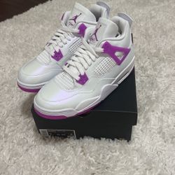 Jordan 4 Hyper Violet Size 7Y GS (New)