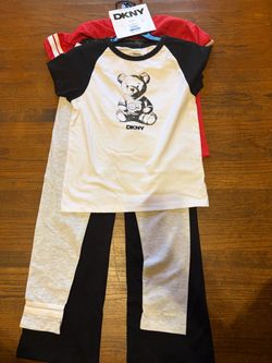 Girls size 8/10 DKNY (4pc) 2outfits
