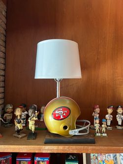 SF 49ers 1970’s lamp not original lamp shade