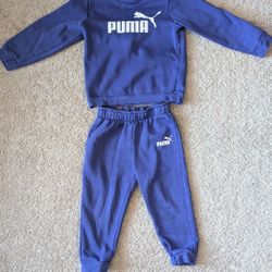 Puma Toddler's Purple Tracksuit 