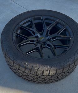 22” VOSSEN rims w/tires
