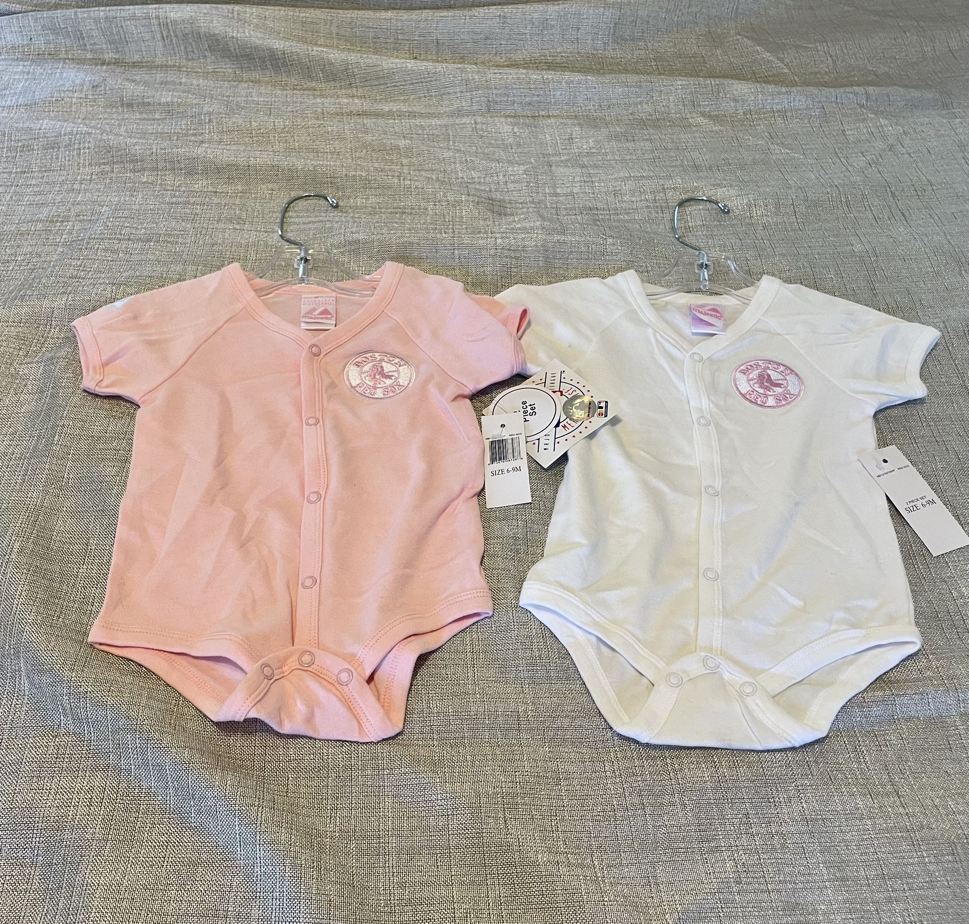 Infant Girl Red Sox Onesies