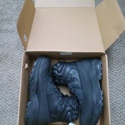 Brand New Fargo I I CT Unisex Black Work Boots size 8.5 Men's 10 in women's 6 inches tall