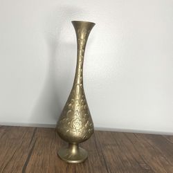 Brass vase made in India
