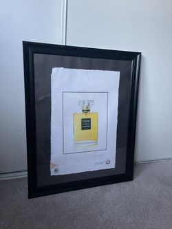 Coco Chanel Poster- Framed