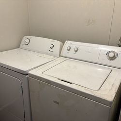 Washer and dryer set pickup SUNDAY 3/8 OR 3/9