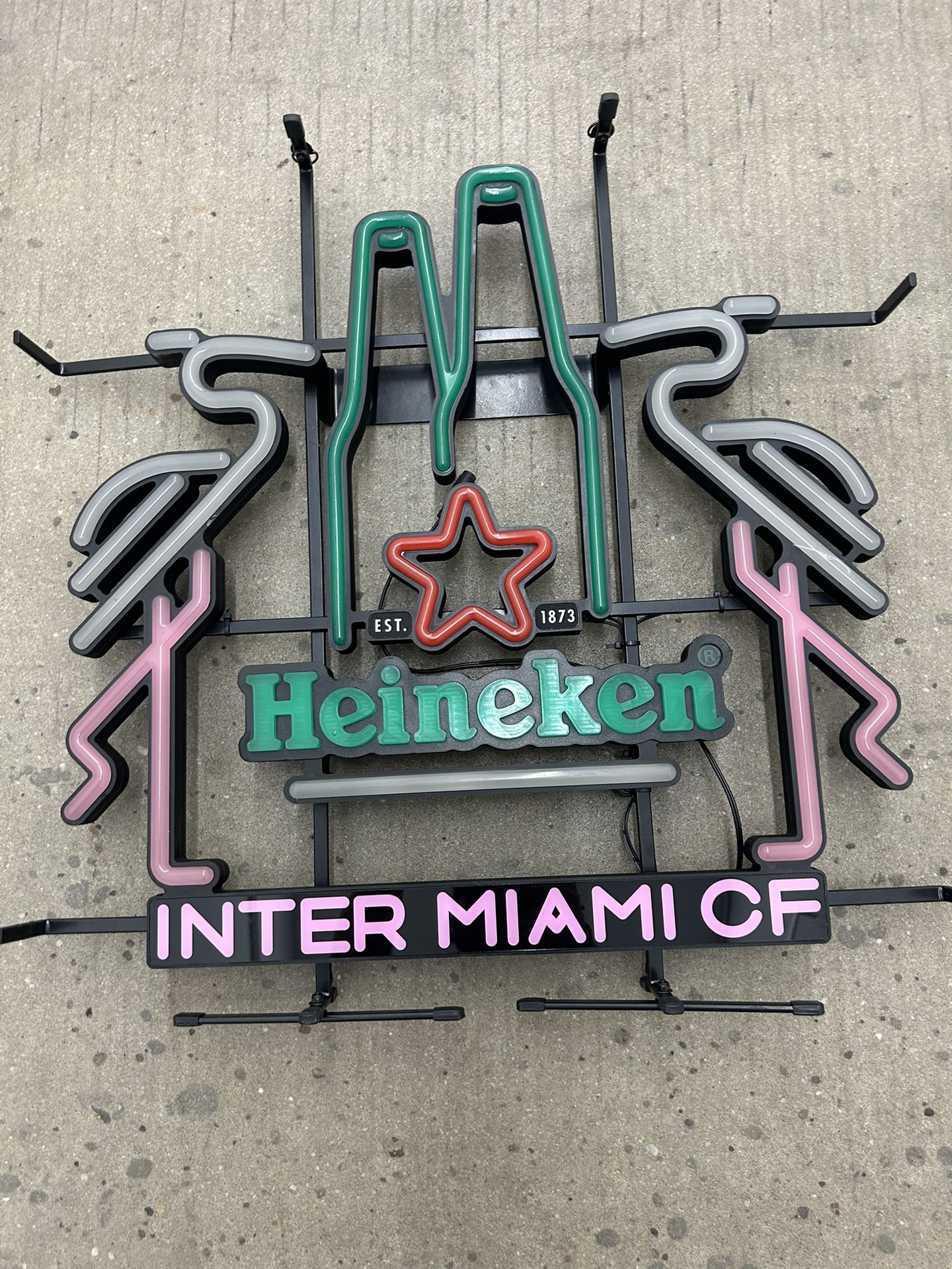 Heineken x Inter Miami CF LED Bar Sign – Rare