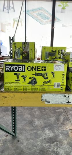 New In Box! Ryobi 18V ONE+ 6-Tool Combo Kit