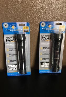 Hybrid flashlights 40 lumens