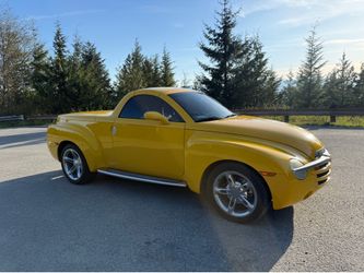 2003 Chevy SSR Convertible yellow