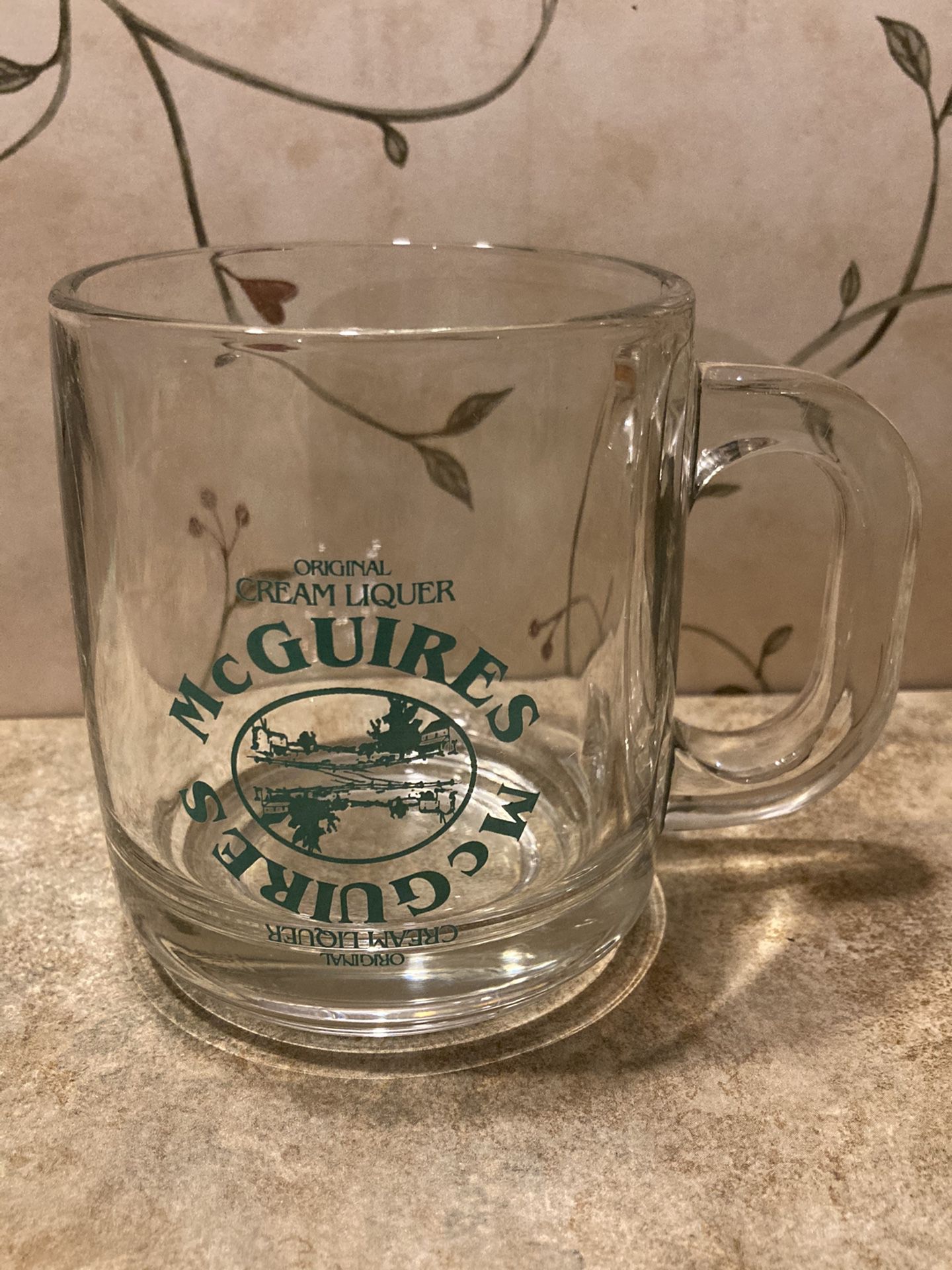 McGuires Original Cream Liquor Glass