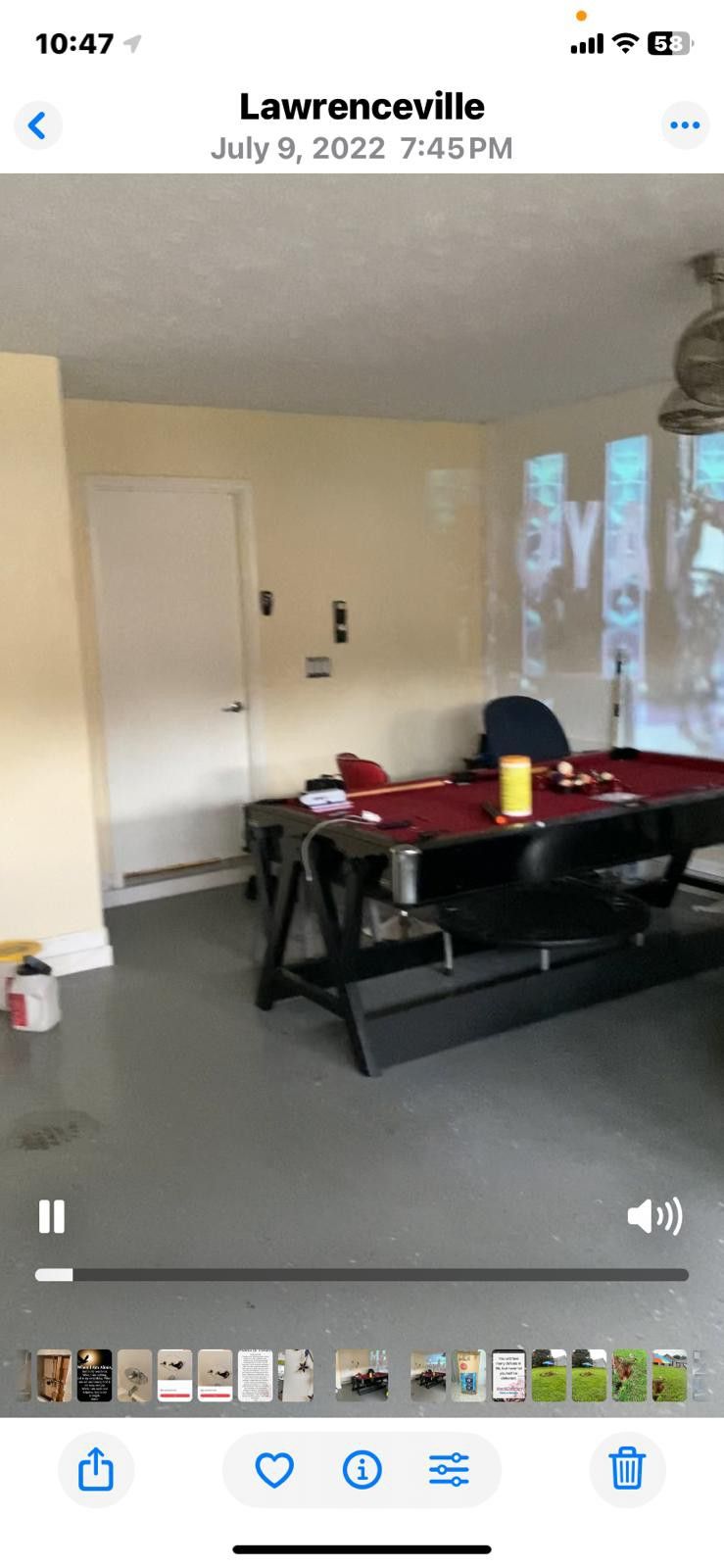 Pool Table With Attached Air Hockey 