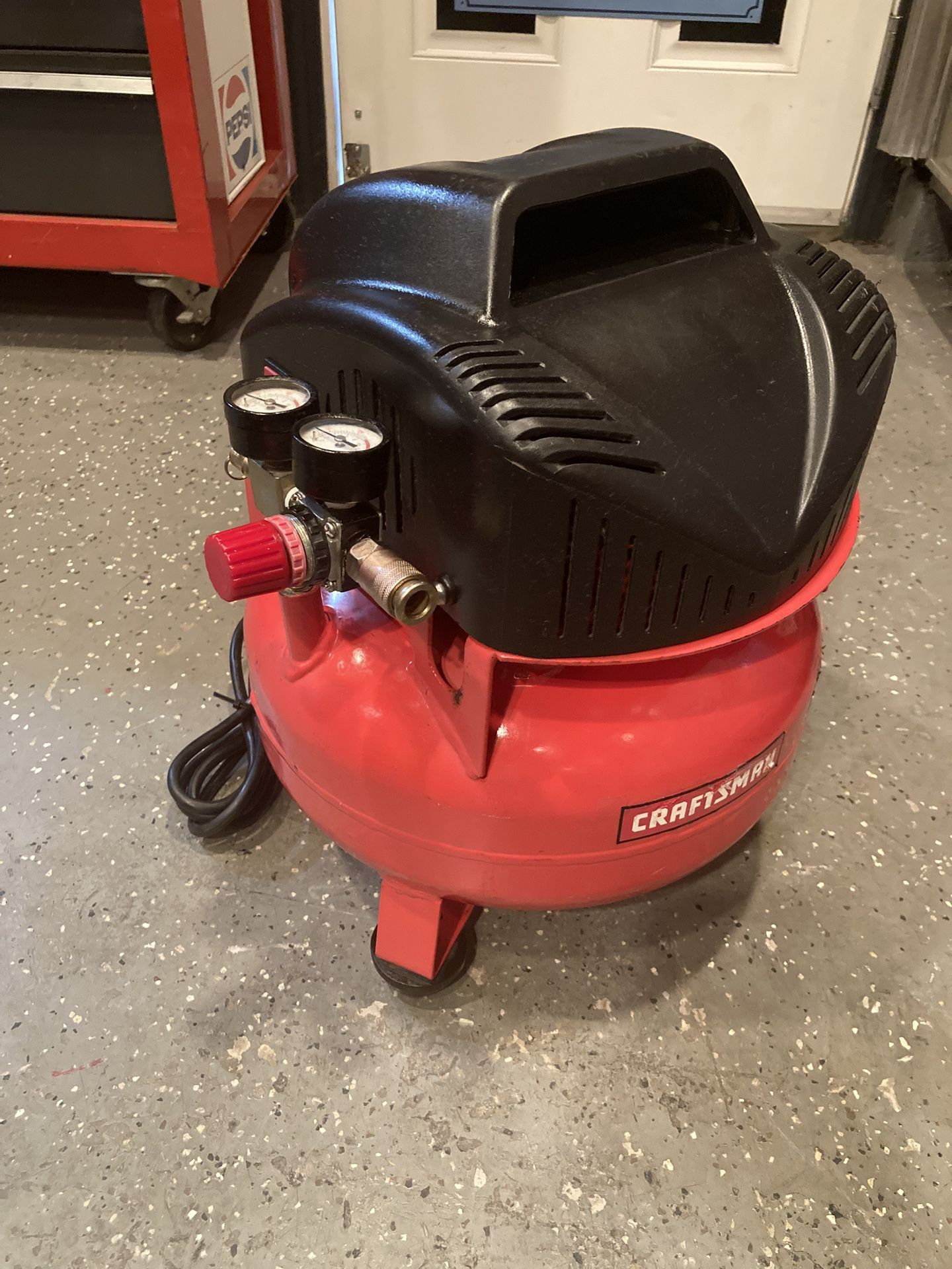 Air Compressor Craftsman Pancake Excellent Working And Condition