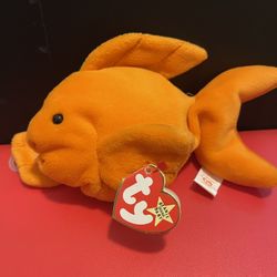 Beanie Baby - Goldie - Rare Errors