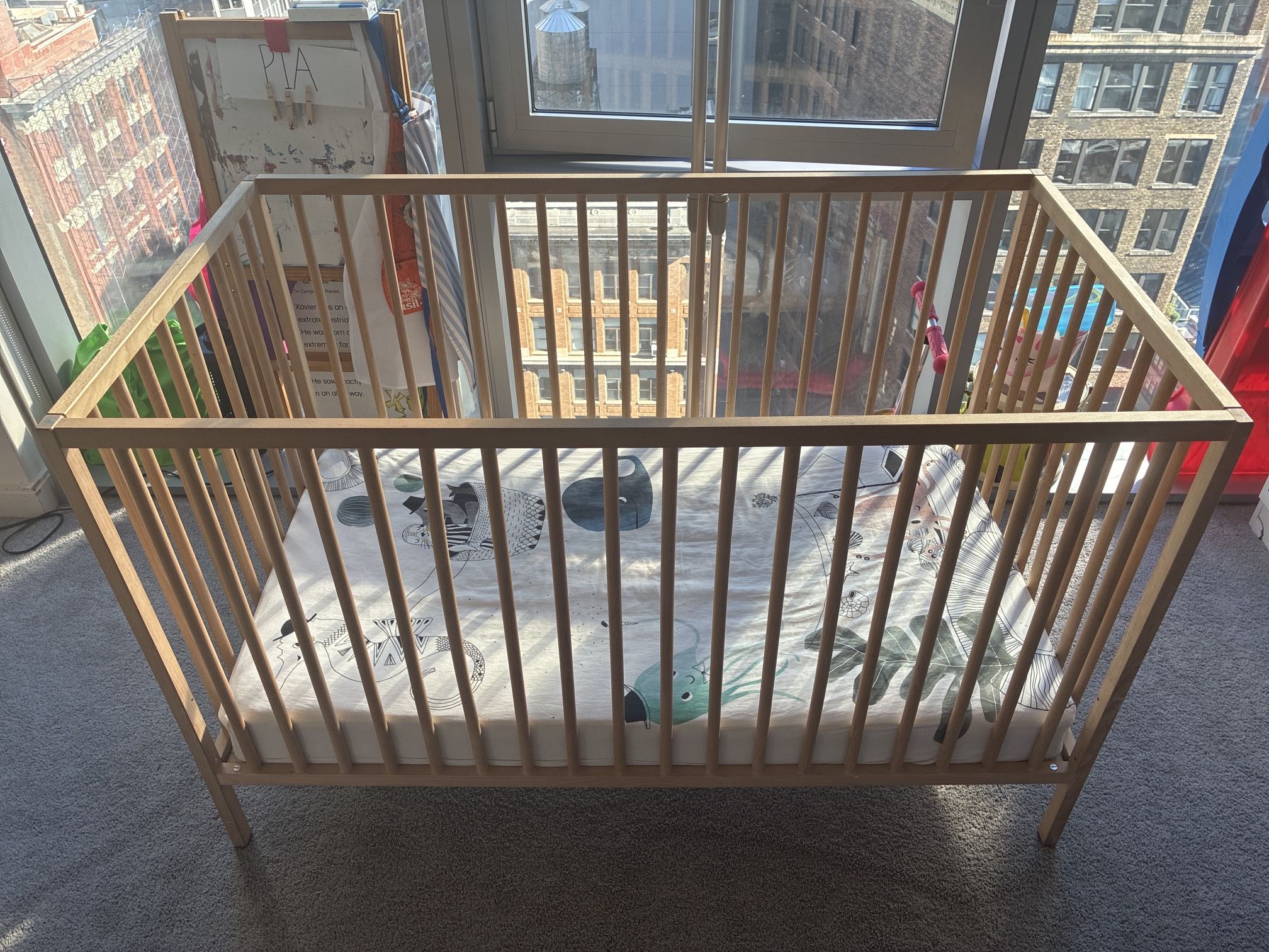 IKEA Gulliver Crib - Gently Used— Grows with Baby