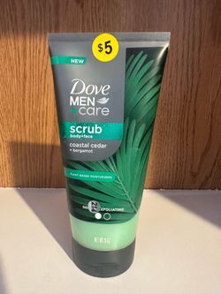 Dove body scrub