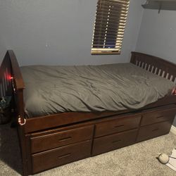 Twin Bed With Twin Trundle And Storage 