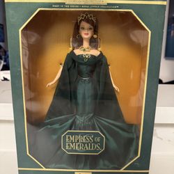 Barbie Royal Jewels Collection - Empress of Emeralds - 1st in Series - 2000 NIB